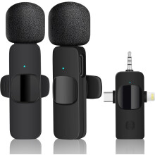 Wireless Lavalier Microphone Noise Reduction Plug and
