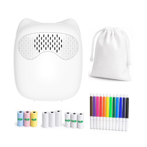 AI Voice Sticker Printer Voice Control Bluetooth for Notes Labels and DIY