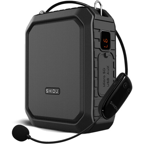 Wireless Voice Amplifier Bluetooth Speaker with Microphone Waterproof Design