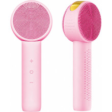 Facial Cleansing Brush 5 Speeds Sonic Vibration Silicone IPX7 Waterproof Rechargeable