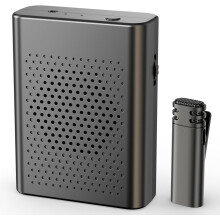 Wireless Voice Amplifier with Clip-On Lavalier Mic PA System for Teachers