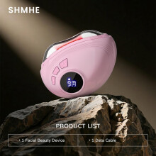 Electric Gua Sha Face Massager Red Light 9 Level for Face and Neck Skincare