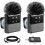 Wireless Lavalier Microphone 3-in-1 2 Pack USB-C Noise Reduction 30M Plug and 2