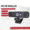 4K UHD Webcam with Built-In Speaker for Virtual Meetings and Presentations 7