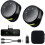 Wireless Lavalier Microphone 2 Pack Noise Reduction 8H Battery Plug and 1