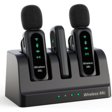 Wireless Lavalier Microphone Noise Reduction for iPhone Android Video Recording