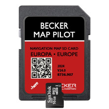 Mercedes Becker Map Pilot Europe 2024 V24 Sat Nav Update SD Card A172906470164