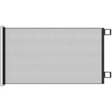 (110 × 80 Cm, A) Retractable Pet Gate - No Drill Safety Fence for Kids & Pets, Indoor Stairs, Terrace, Fireplace, Living Room, Bedroom, Kitchen