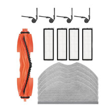 For S40 / OV81 Robot Vacuum Cleaner Main Side Brush Hepa Filter Mop Cloth Accessories Replacement Spare Parts Set of 14