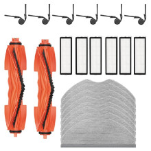 For S40 / OV81 Robot Vacuum Cleaner Main Side Brush Hepa Filter Mop Cloth Accessories Replacement Spare Parts Set of 20