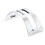 Acrylic Laptop Stand Space-Saving Transparent Laptop Holder Vertical Desktop Dock 1