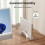 Acrylic Laptop Stand Space-Saving Transparent Laptop Holder Vertical Desktop Dock 5