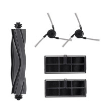För L10s Ultra Gen3 L30s Pro Ultra Heat X40Ultra L40Ultra P50/P10 Pro Ultra Huvudsidoborste HEPA-Filtersats (5 St)