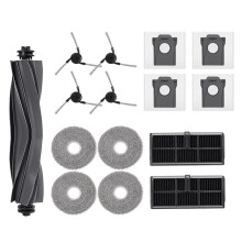 For L10s Ultra Gen3 L30s Pro Ultra Heat X40Ultra L40Ultra P50/P10 Pro Ultra Main Side Brush Hepa Filter Mops Bag Kit(15)