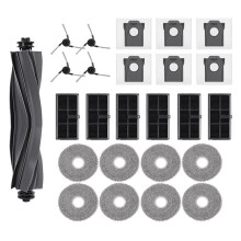 För L10s Ultra Gen3 L30s Pro Ultra Heat X40Ultra L40Ultra P50/P10 Pro Ultra Huvudsidoborste HEPA-Filter Mopppåsar Kit (25)