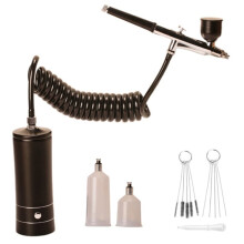 Cordless Airbrush Kit with Compressor Portable Rechargeable Air Brush Airbrush Set for Nail Art Makeup Cake Decorating