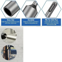 Durable Ground Rod Driver Earth Heavy Duty Durable Hardened Steel for Bit Driver Rotary Stake Hammer Drill Power Tool
