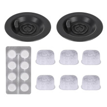 Espresso Machine Cleaning Kit for Luxe Cafe ES501 ES601 ES651 ES655CO ES701 Discs Cleaning Tablets Water Filters