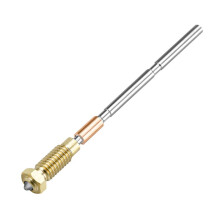 0.4mm Hotend Nozzle for Prusa MK4 3D Printer All Metal One-Piece Hardened Steel Nozzle Durable Replacement Nozzle