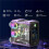 Per Raspberry Pi 5 PiTower Gen 2  PC Case RGB con Schermo IPS da 2,8" Doppio Slot SSD Supporta 2230/2242/2260/2280 2