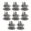 8Pcs Dishwasher Upper Wheel Assembly 611475 Replacement for  Dishrack Upper Rack Wheel Replace 1