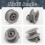 8Pcs Dishwasher Upper Wheel Assembly 611475 Replacement for  Dishrack Upper Rack Wheel Replace 5