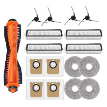For Robot Vacuum 5 Pro OV21CN Replacement HEPA Filter Cloths Dust Bag Main Roller Brush Side Brush Parts Accessories