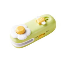 Rechargeable Bag Heat Sealer 2-in-1 Handheld Snack Sealer with Cutter, USB-C, Magnetic Back for Plastic Bags C