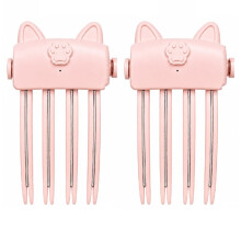2pcs Heating Root Volumizing Clips Adjustable Anti-Scald High Crown Fluffy Hair Styling Tool High Cranial Top Hair Clips