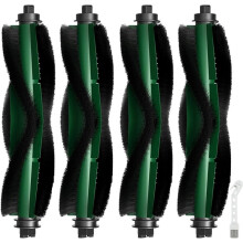 4-Pack Huvudborstar för 104/105/105X Vac & Combo Reservborstar för Flera Ytor i Gummi för Y0140