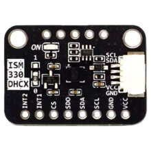 ISM330 Module Six-Axis Sensor Module ISM330DHCX Accelerometer & Gyroscope for Electronics, No Welding Pin Header
