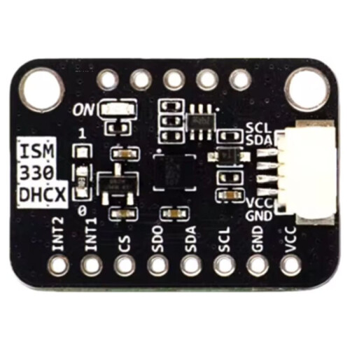 ISM330 Module Six-Axis Sensor Module ISM330DHCX Accelerometer & Gyroscope for Electronics, No Welding Pin Header