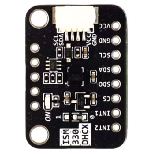 ISM330 Module Six-Axis Sensor Module ISM330DHCX Accelerometer & Gyroscope for Electronics, No Welding Pin Header 1
