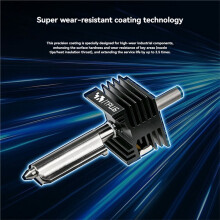 For H2D TPU High Speed Hotend Kit, Printing TPU Filament Nozzle for H2D Hotend 3D Printer Accessories 0.4mm