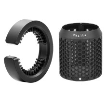 For Airwrap Filter Cage Cover and Cleaning Brush Replacement Compatible with Airwrap HS01 HS05 HS08