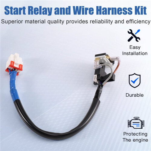 DA97-10848N Start Relay and Wire Harness for  Compressor - Compatible Only with Specific Models 1