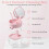 Large Capacity Denture Bath Case with Mirror Cleaning Brush and Removal Tool for Braces Denture Users 1