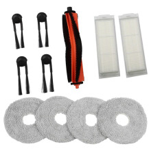 Compatible with S40 Replacement Kit for Pro OV71GL Robot Mop - Essential Filter & Mop Pads for Deep Cleaning