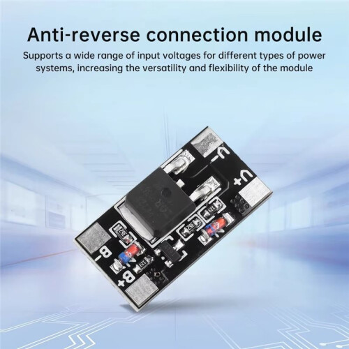 3V-28V 12A Anti Reverse Connection Module Battery Positive&Negative Polarity Reverse Connection Protection Board 2