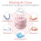 Large Capacity Denture Bath Case with Mirror Cleaning Brush and Removal Tool for Braces Denture Users 6