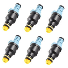 Set of 6 Fuel Injectors 0280150715 0280150710 for  3 Series E30 316i 318i 325i E36 5 Series E34 518i 525i E32 E38