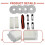 Compatible with  S40 Replacement Kit for Pro OV71GL Robot Mop - Essential Filter & Mop Pads for Deep Cleaning 2