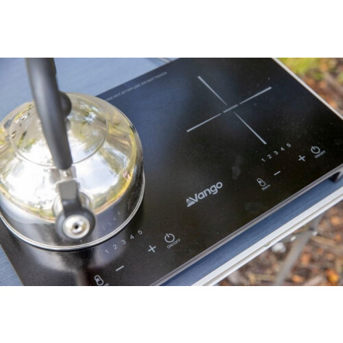 Vango VANGO SIZZLE INDUCTION HOB DOUBLE COOKER PORTABLE CAMPING CAMPERVAN & CARAVAN 2