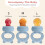 Fruit Feeder for Babies (4M+) - Includes Teething Dummy & Breast Milk 4