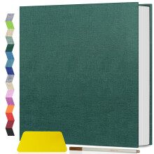 popotop Linen Self Adhesive Photo Albums 6x4 5x7 8x10, 40 Pages Large