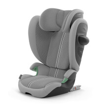CYBEX Gold child car seat Solution G2 Plus, For ages 3 to 12 year olds (100 - 150 cm), Max. 50 kg, For cars with and without ISOFIX, Stone Grey (gray