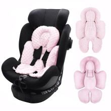 KAKIBLIN Infant Car Seat Insert, Baby Carseat Head & Body Support for