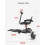 Buggy Board with seat, Standing Board, Toddlers Stroller Board Kiddy 6
