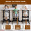 COSYLAND Height-Adjustable Toddler Standing Tower – Stable Kitchen 3