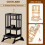 COSYLAND Height-Adjustable Toddler Standing Tower – Stable Kitchen 4